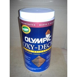 olympic 2.5 Pounds Oxy Deck Deck Cleaner -Siding-Wood Brightener. NOS