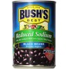 Bush's Reduced Sodium Black Beans, 15 oz, 3 pk