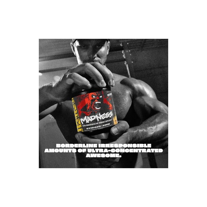 Mutant Madness Pre-Entreno en Polvo Sabor Limonada con Vitaminas 225