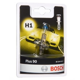Bosch H1 Plus 90 Vehicle Bulb 12 V 55 W P14.5s (Pack of 1)