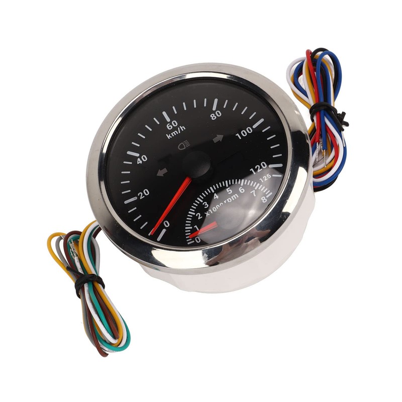GPS Speedometer Odometer, Waterproof Short Start Time 8000 RPM 0-125