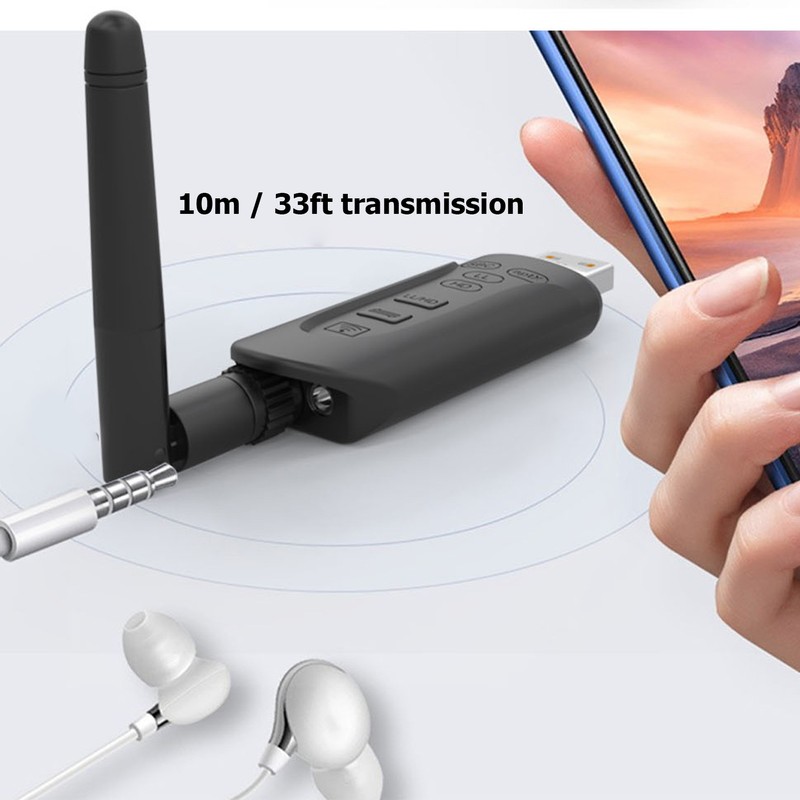 LE502 BT Transmitter Low Latency BT 5.3 Transmitter Support Call