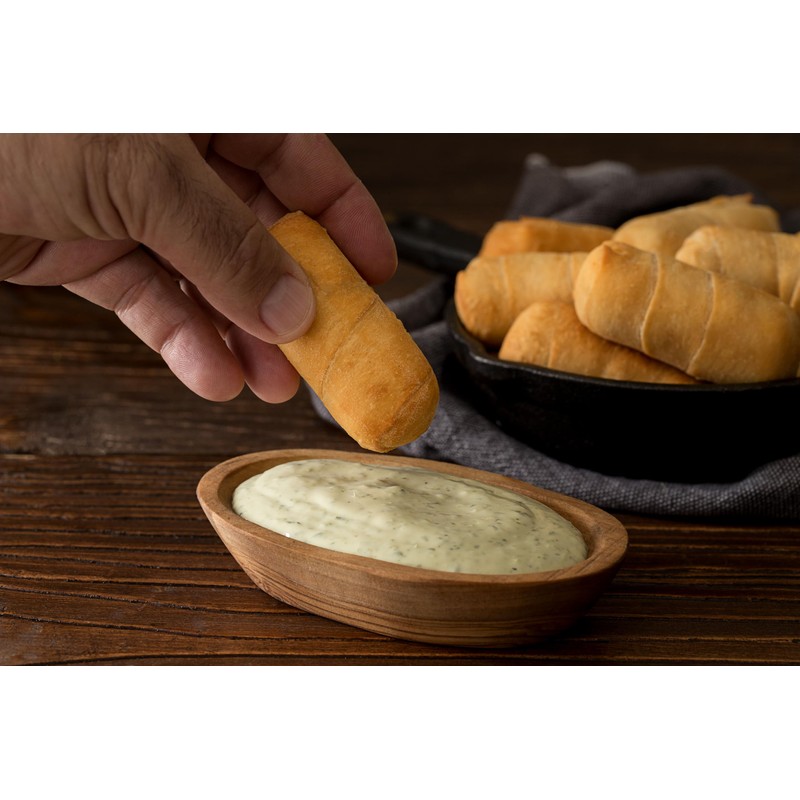 Miranda Deliciosa Tequeños Gourmet DOUBLE CHEESE stick pre-cooked. Thinner dough