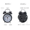 Alarm Clock, Loud Volume, Table Clock, Twin Bell, Continuous Second