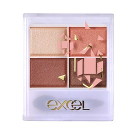 Excel SR11 '23 Skinny Rich Shadow (Brick Brown) Limited Design Eyeshadow Palette