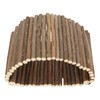 Bird Wood Hammock Tent Arch Bridge Shape Wooden Parrot Snuggle