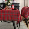 Christmas Check Tablecloth Tablecloth Emotional Camping Home Party Table Cover,