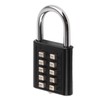WGFOIP Push Button Padlock, 10 Digit Combination Padlock Weatherproof Code