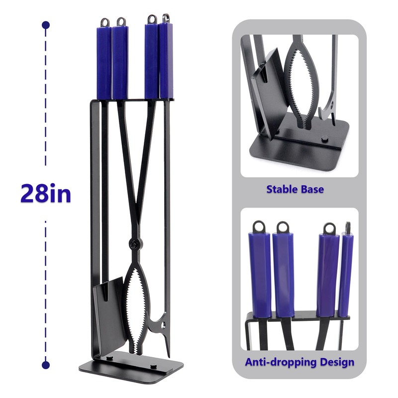 CKLT 28" Firewood Tongs Log Grabber for Thick Logs Outdoor