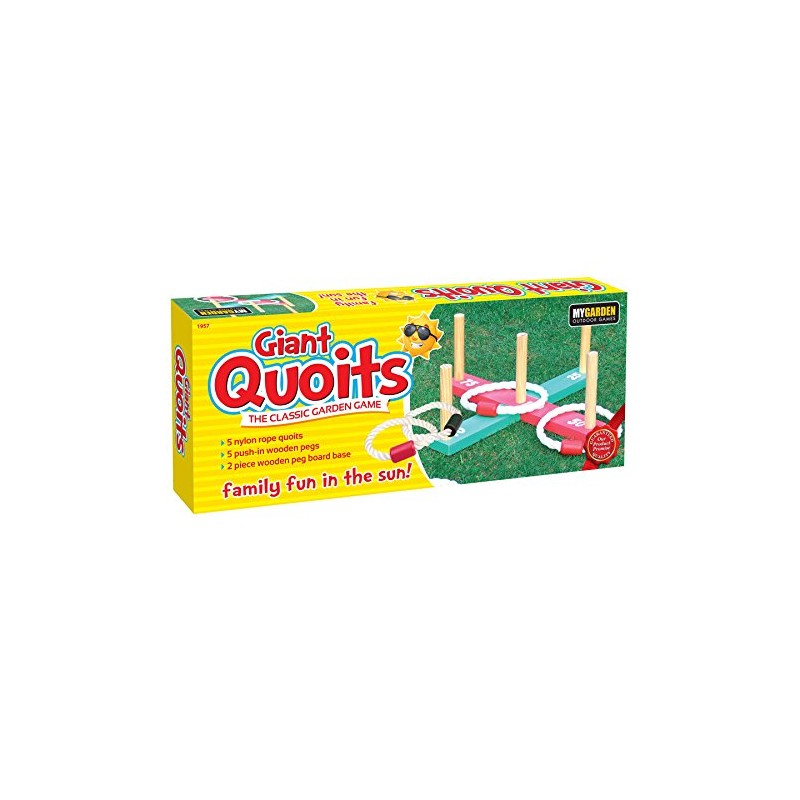Giant Quoits Classic Family Game Garden Indoor Outdoor Party Fun
