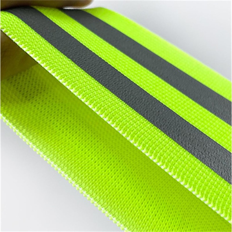 EYAKEG Reflective Belt for Running Belt Reflective Running Gear, Green