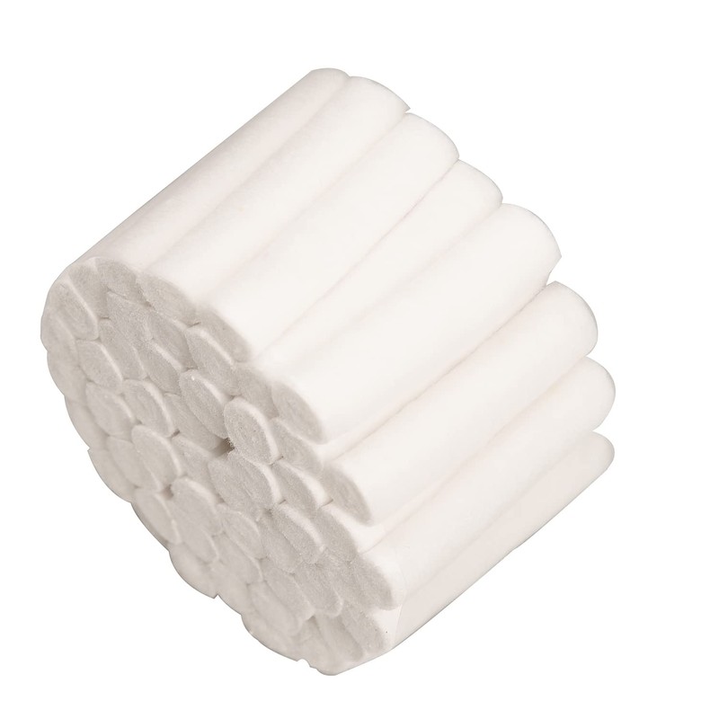 AOVNA Dental Cotton Gauge Rolls Dental Cotton Rolls Natural Cotton