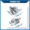 A ABSOPRO Ignition Lock Cylinder with Keys for Ford Fiesta