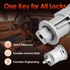 Ignition Switch Lock Cylinder Assembly & Door/Trunk Lock Cylinder with