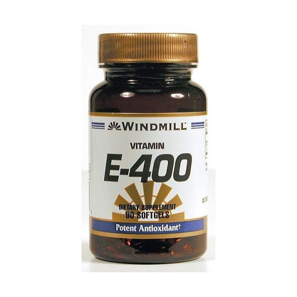 Vitamin E SFGL 400 IU SYN WMILL Size: 90