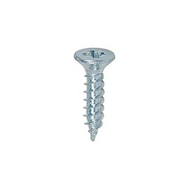 TIMCO Twin-Threaded Woodscrews - PZ - Double Countersunk - 8 x 3/4 - Zinc - Box of 200