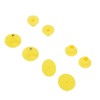 100PCS Animal Round Ear Tags Easy to Distinguish and Use