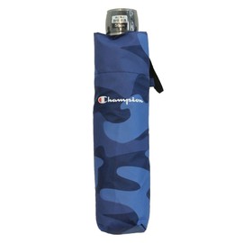 Champion CHM21MN58 Mini Folding Umbrella, Navy, Camouflage, 23.8 x 3.8 inches (58 cm) x 8R, Gentlemen, Windproof