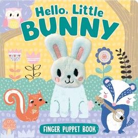 Hello, Little Bunny – Colorful Finger Puppet Book, Suitable for All Ages – Interactive Colorful and Rhyming Puppet Board Book