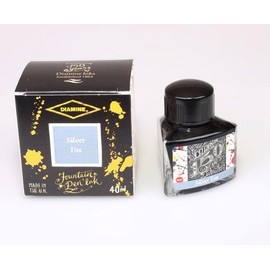 Diamine - Anniversary Fountain Pen Ink 150 years, Silver Fox 40ml