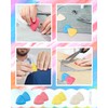 FIVEIZERO 4Pcs Tailors Chalk, Triangle Sewing Chalk for Fabric, Fabric