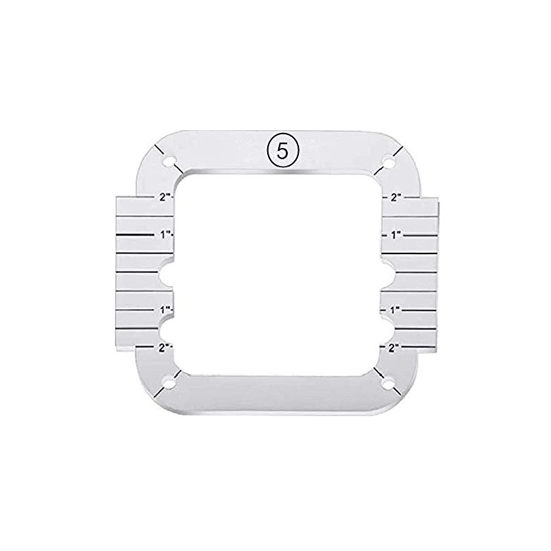 Free Motion Quilting Template Quilting Frame for Domestic Sewing Machine