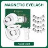 KEYYOU Reusable Magnetic Eyelashes 2 Pair with Applicator No Glue