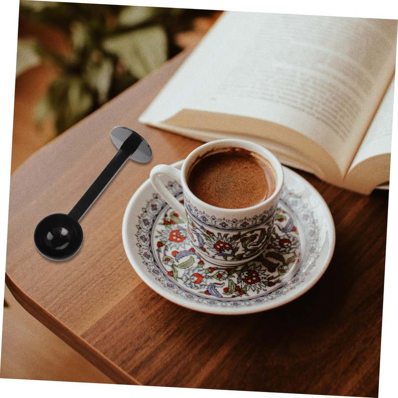 COLLBATH Coffee Measuring Scoop Tamper Plastic Espresso Spoon for Ground