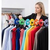 8 PCS Clothing Rack Dividers, Clothing Size Dividers in 8