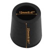 Piutouyar Round PVC Rubber Furniture Covers, 12mm / 1/2 Inches