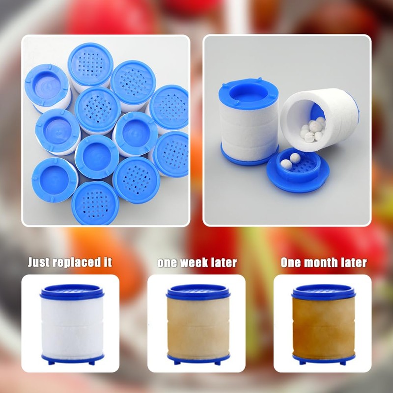 oupados 12 Pieces Filter Element for Tap Filter Water Filter