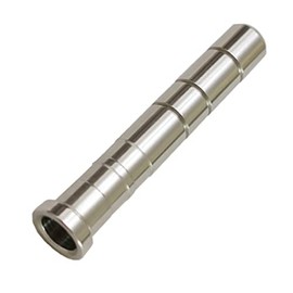 ZOEKO Stainless-Steel Arrow Inserts Suitable for ID .244" Carbon Arrows 5/16" Field Points, Cuttable from 35-100 Grain (A Dozen) (1#)…