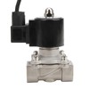 G3/4in Electric Solenoid Valve Stainless Steel Quick Opening Direct Action