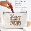 Cat Mom Makeup Bag, Gifts for Women Sister Bestie Animal