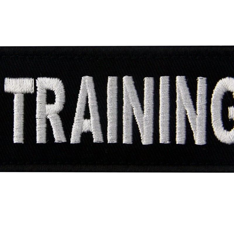 in Training Service Animal Vests/Harnesses Emblem Embroidered Fastener Hook &
