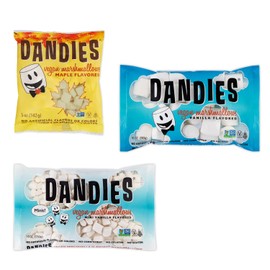 Dandies Marshmallows Variety Pack Regular, Mini, Maple Mini