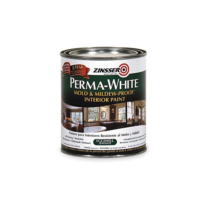 Latex Acry InteriorWhite, Eggshell, 1 qt