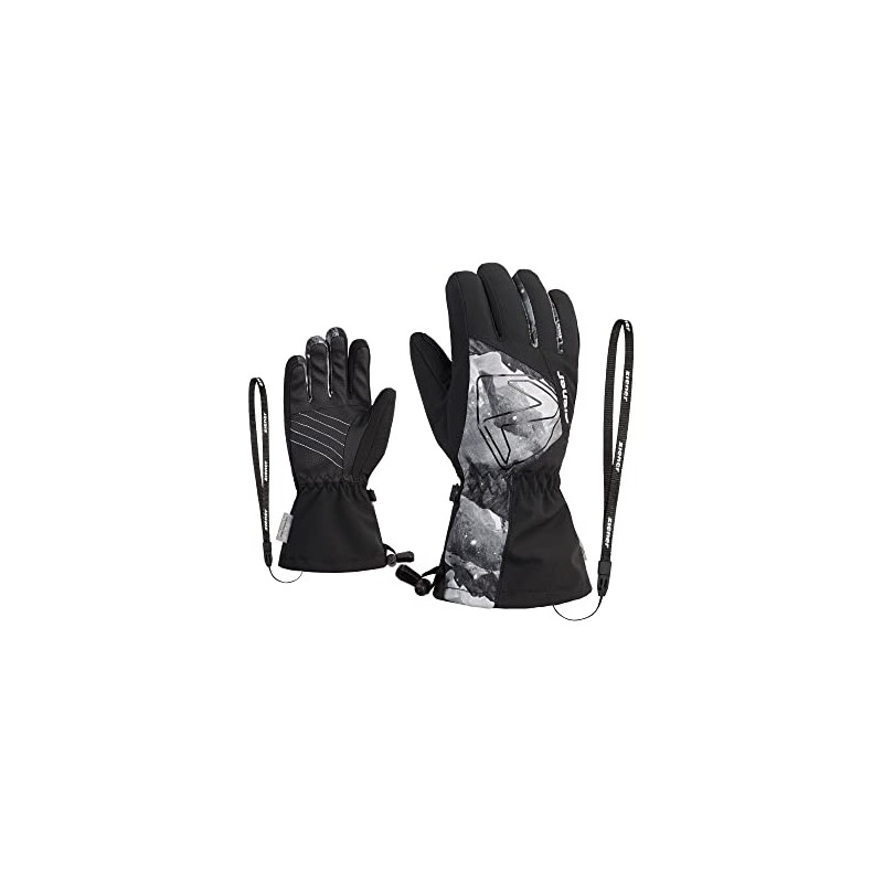 Ziener Children's Laval Ski Gloves / Winter Sports Waterproof Extra