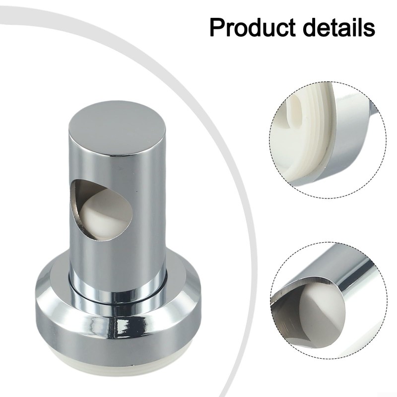 Shower Rail 22mm Wall Mount Adjustable Bathroom Wall Bar Shower