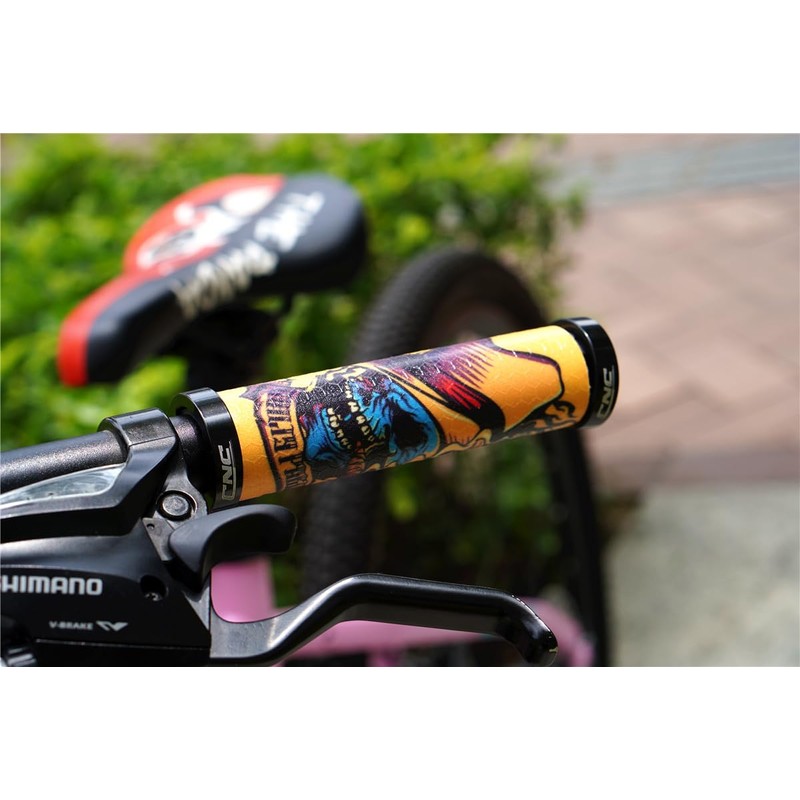 Chooee 3D Mountain Bike Bicycle Grips MTB Bicycle Handlebar Grips