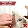 Naissian Cabinet Locks with Keys, Home Desk Lock for Drawer