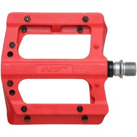 HT Components PA12A Pedals - Platform Aluminum 9/16 Red
