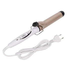 Hair Curling Iron Ceramic Prevent Scald Negative Ion Portable Hair Curler Wand for Styling 100‑240V 32mm EU Plug