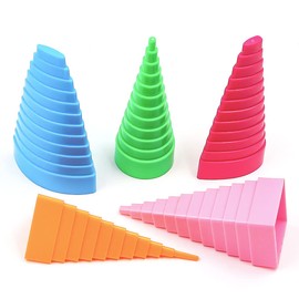 VOANZO 5PCS Quilling Tool Rolling Paper Tool for Quilling Paper 5 Shapes for Making Paper Strips Paper Folding Crafting