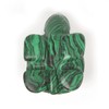 Justinstones Synthetic Malachite Healing Crystal Guardian Turtle Tortoise Pocket Stone