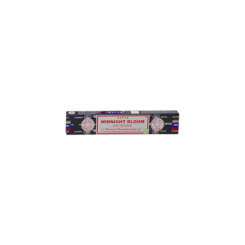 VIE Satya Incense Sticks, 12 Packs x 15g, Midnight Bloom