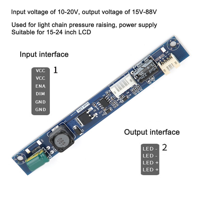 4PCS 15‑24 Inch LCD Universal LED Boost Board for Professional