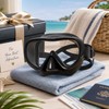 Kids Full-Vision Swim Mask for Pool Practice – Anti-Fog Polycarbonate