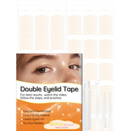EclatPopu Invisible Double Eyelid Tape - 1920 Pcs Eye Lid Strips Lifter for Hooded Eyes - BL