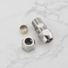 Create idea Pack of 4 8 mm Copper Compression Fitting